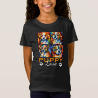 Camisa-T De Cupas Estilizadas