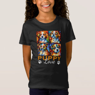 Camiseta Camisa-T De Cupas Estilizadas