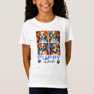 Camiseta Camisa-T De Cupas Estilizadas
