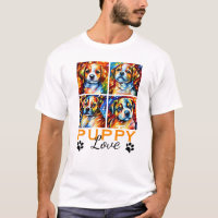 Camisa-T De Cupas Estilizadas