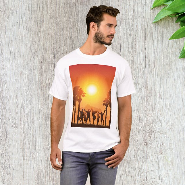 Camiseta Camisa-T de dança de festas de verão (Criador carregado)