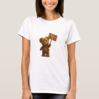 Camisa-T de Dia de Nascimento das Mulheres do Pobr