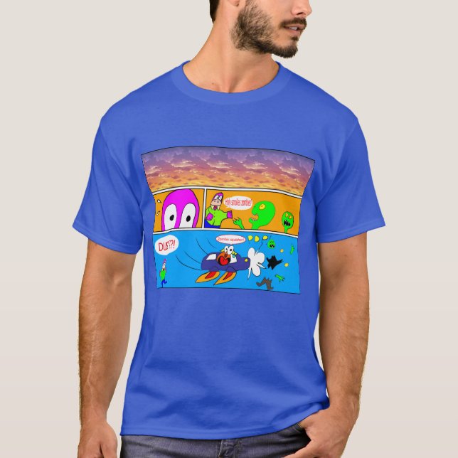 Camiseta Camisa-T de Dog Dayz (Frente)
