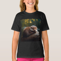 Camisa-T De Dormir Cuja Fenda Dorme É Bela - Camis