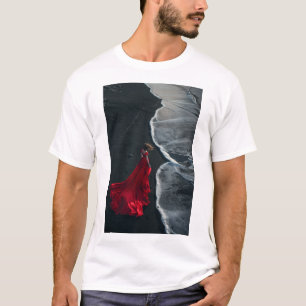 Camiseta Camisa-T de Drone Aéreo Atormentante   Sky View Ph