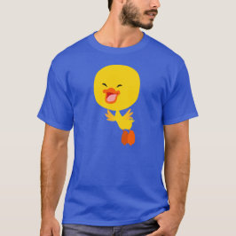 Camiseta Camisa-T de Duque-Cartoon Voadora Bonita