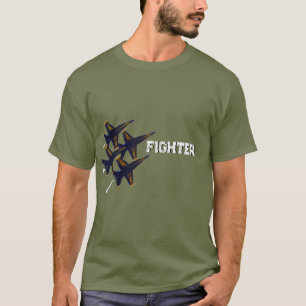 Camiseta Camisa-T de Espírito de Combate   Negrito