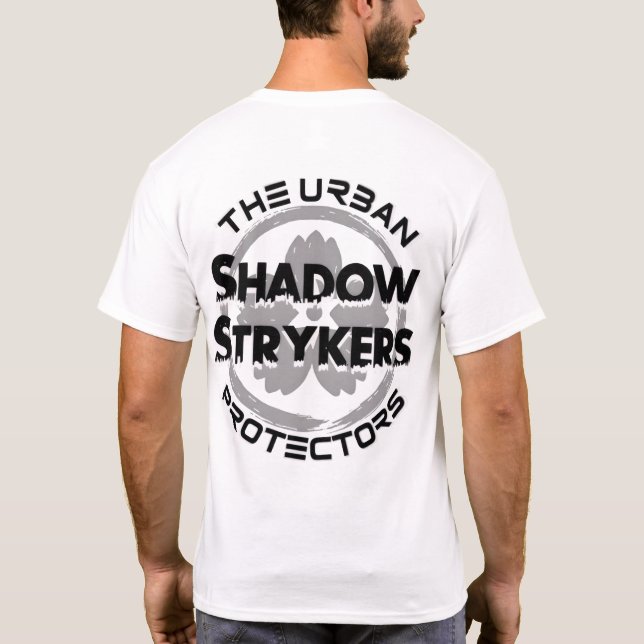 Camiseta Camisa-T de Estirpadores-Sombra (Verso)