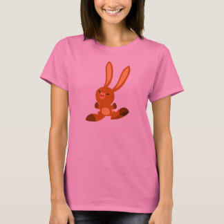 Camiseta Camisa-T de Feliz-branca