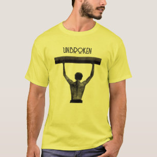 Camiseta Camisa-T de homem intacto - Resistência ao estilo