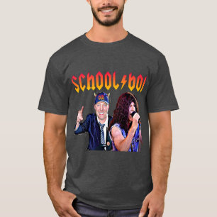 Camiseta Camisa-T de Homens da Escola