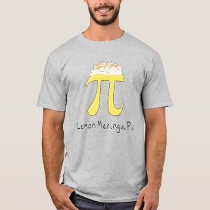 Camiseta Camisa-T de Homens do Dia Pi da Math Pi-Cute