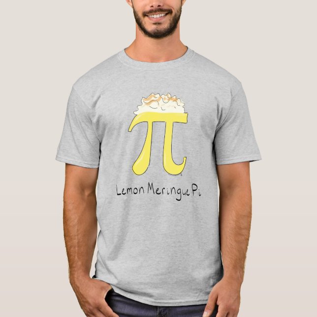 Camiseta Camisa-T de Homens do Dia Pi da Math Pi-Cute (Frente)
