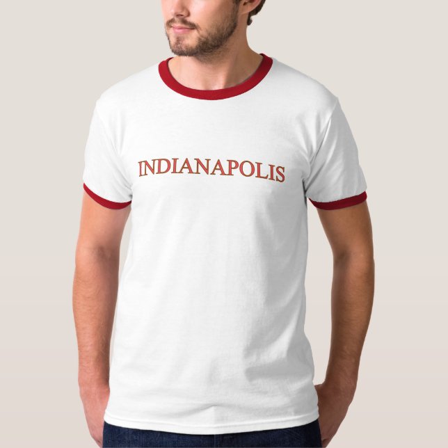 Camiseta Camisa-T de Indianápolis (Frente)