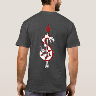 Camiseta Camisa-T de insígnia do atirador militar