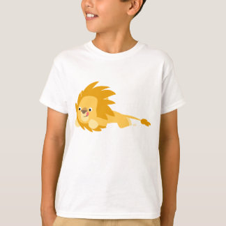Camiseta Camisa-T de Leão-Leão-Bouncy Bonito