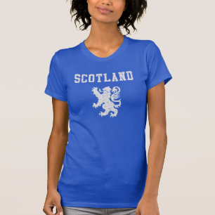 Camiseta Camisa-T De Leão Rampante Escocês