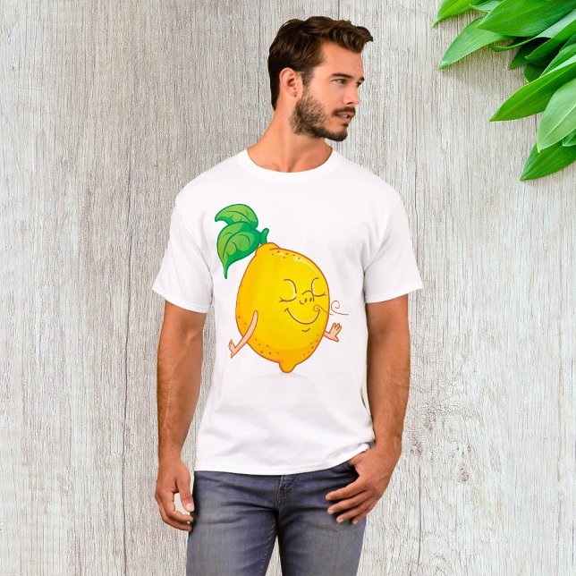 Camiseta Camisa-T de limão-de-caricatura (Criador carregado)