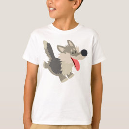 Camiseta Camisa-T de lobo-guisado, geleia e geleia