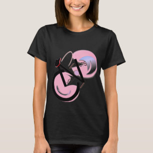 Camiseta Camisa-T de logotipo feminino do CycleNuts