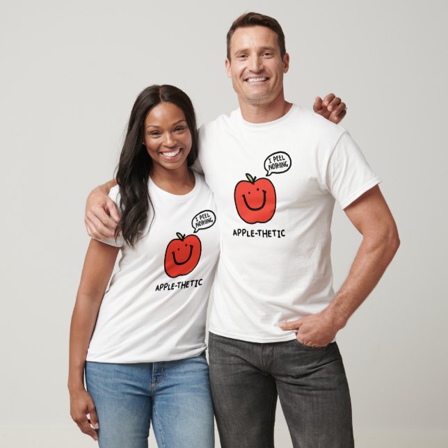 Camiseta Camisa-T de Maçã-Fruta-Maçã-Maçã-Maçã-Maçã-Maçã-Ma (Unissex)
