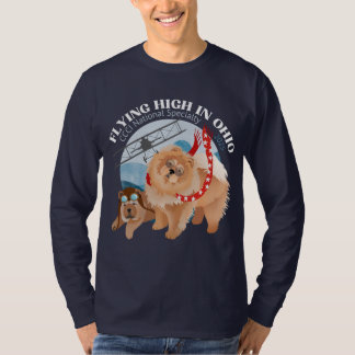 Camiseta Camisa-T de manga longa - Escuro com logotipo
