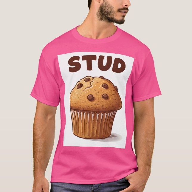 Camiseta Camisa-T de Muffin (Frente)