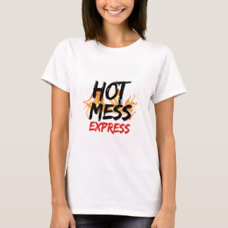 Camiseta Camisa-T de mulheres Expressas Quentes