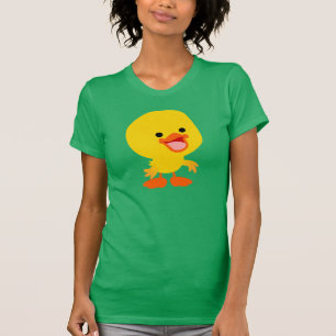 Camiseta Camisa-T de mulheres que sorriem bonitinha