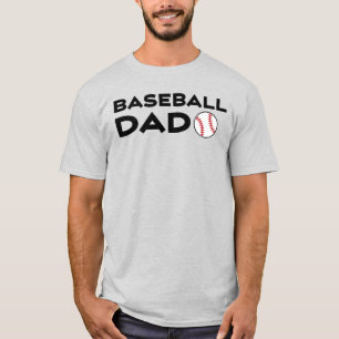 Camiseta Camisa-T de Pai de baseball