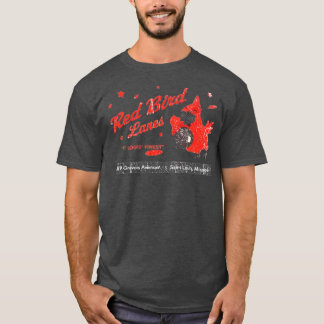 Camiseta Camisa-T de pássaros vermelhos - Louis de Rua, MO