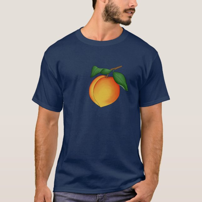 Camiseta Camisa-T de Pêssego Juico (Frente)