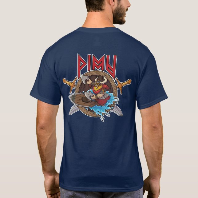 Camiseta Camisa-T de Pimu Men (Verso)