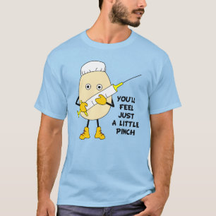 Camiseta Camisa-T de Pinch da Enfermeira
