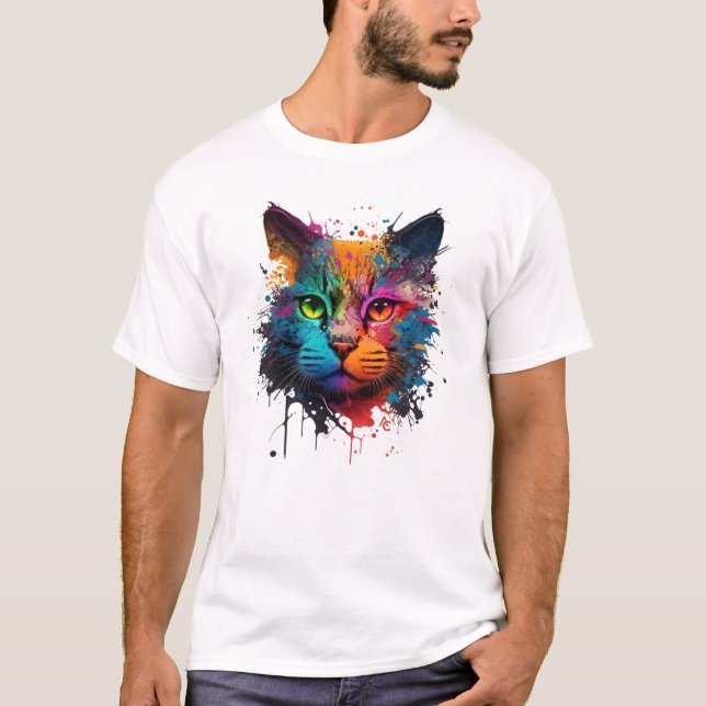 Camiseta Camisa-T de plástico com plástico (Frente)