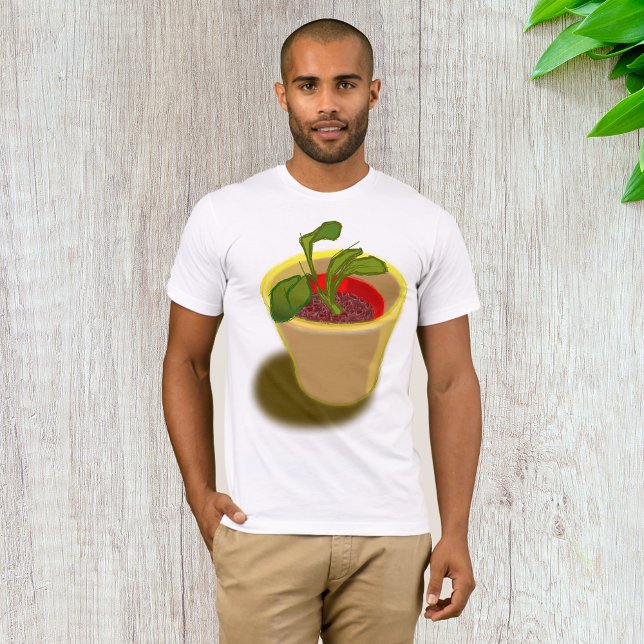 Camiseta Camisa-T de pote (Criador carregado)
