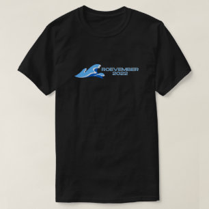 Camiseta Camisa-T de Roevember Blue Wave 2022