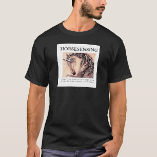 Camiseta Camisa-T de Sensor de Cavalo Básico de Homens