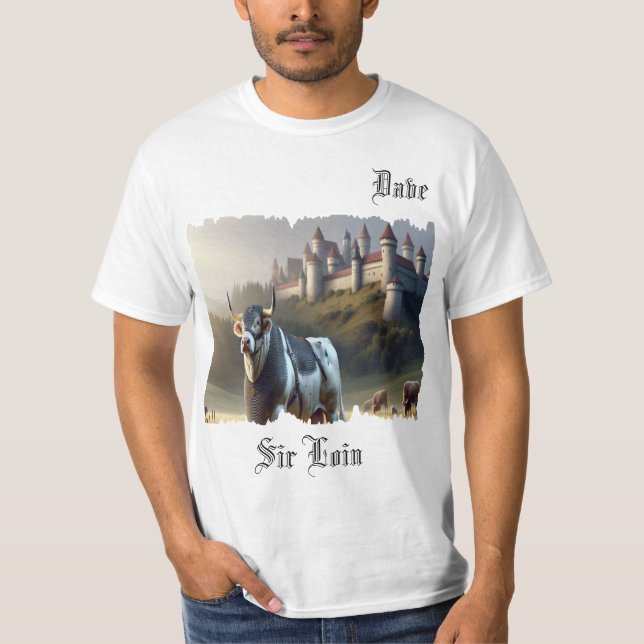 Camiseta Camisa-T de Sir Loin Men (Frente)