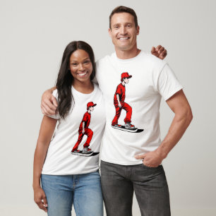 Camiseta Camisa-T de skate