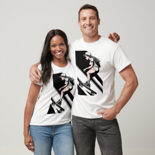 Camiseta Camisa-T de skate