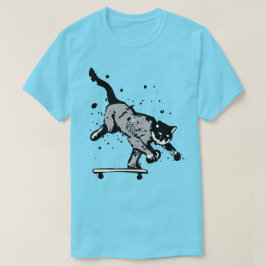 Camiseta Camisa-T de skate com gráfico de espácter