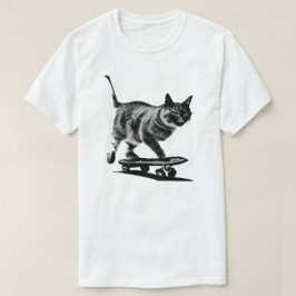 Camiseta Camisa-T de skate com gráfico de espácter