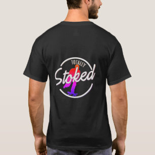 Camiseta Camisa-T de skate totalmente estacionada