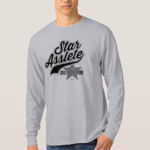 Camiseta Camisa-T de Star Asslete (Avid Indoorsman)