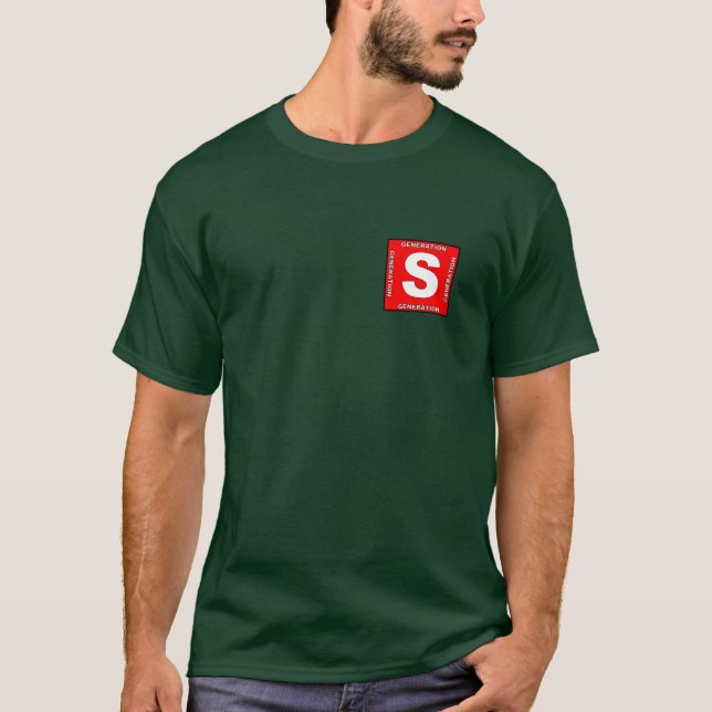 Camiseta Camisa-T de Super Ager Men (Frente)