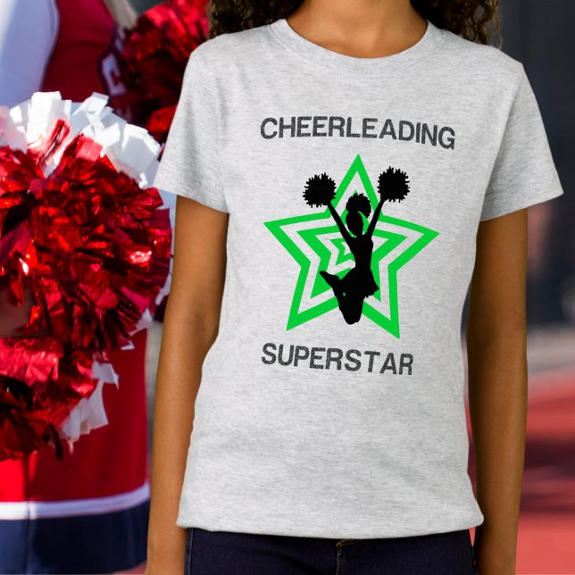 Camiseta Camisa-T de Superstar Girls (Cheer Superstar Tee)