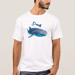 Camiseta Camisa-T de tubarão-baleia