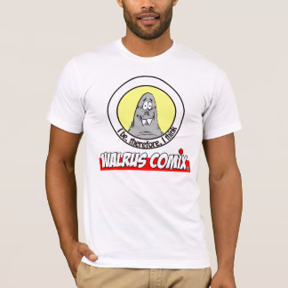 Camiseta Camisa-T de Walrus Comix Men (Canvas de Bella)
