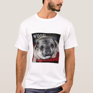 Camiseta Camisa-T de Woof Pug Men